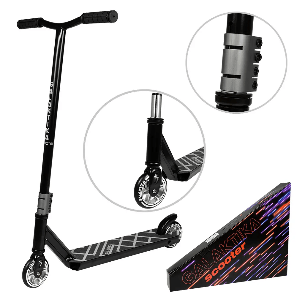 Самокат трюковий Tilly Galaktika GS-0086 Black Самокат трюковий Tilly Galaktika GS-0086 Black
