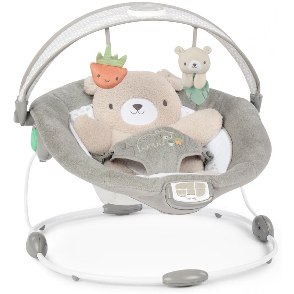 Кресло-шезлонг Ingenuity InLighten Bouncer Nate 16667 Кресло-шезлонг Ingenuity InLighten Bouncer Nate 16667