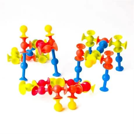 Конструктор из присосок Fat Brain Toys Mini Squigz 75дет F107ML фото 3 Конструктор из присосок Fat Brain Toys Mini Squigz 75дет F107ML фото 3