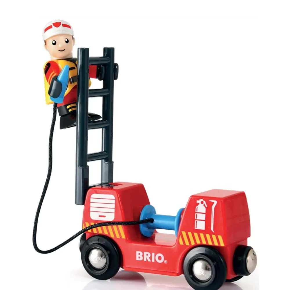 Дитяча залізниця BRIO Пожежна станція 33815 фото 6 Дитяча залізниця BRIO Пожежна станція 33815 фото 6