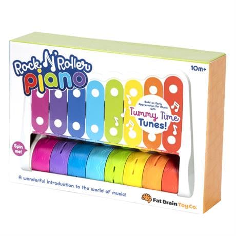 Ксилофон і дзвіночки Fat Brain Toys Rock N' Roller Piano F281ML Ксилофон і дзвіночки Fat Brain Toys Rock N' Roller Piano F281ML