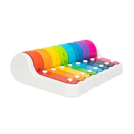 Ксилофон і дзвіночки Fat Brain Toys Rock N' Roller Piano F281ML фото 3 Ксилофон і дзвіночки Fat Brain Toys Rock N' Roller Piano F281ML фото 3