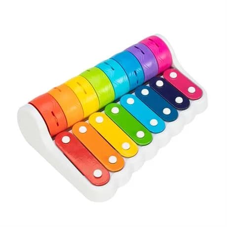 Ксилофон і дзвіночки Fat Brain Toys Rock N' Roller Piano F281ML фото 2 Ксилофон і дзвіночки Fat Brain Toys Rock N' Roller Piano F281ML фото 2