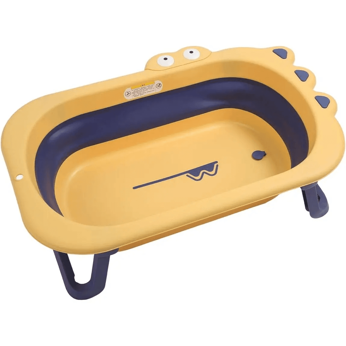 Ванна дитяча складна El Camino Croco ME 1141 Yellow