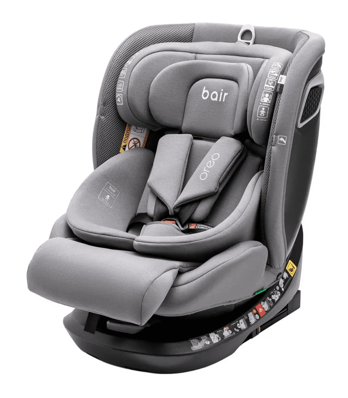 Автокрісло Bair Oreo 360 i-size Iso-fix BO-02 681956 graphite midnight
