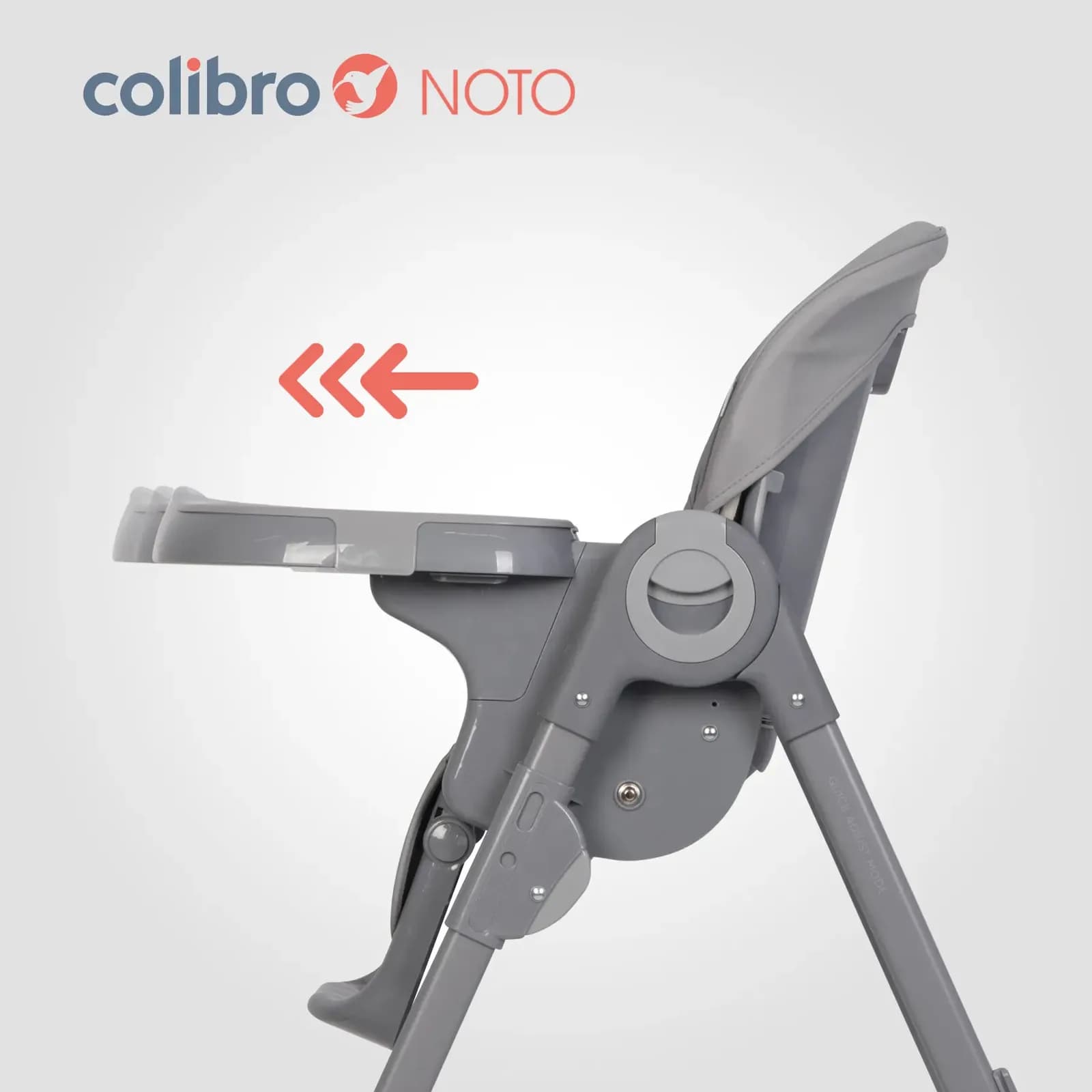 Стільчик для годування Colibro Noto CCN-11-02 Almond фото 6 Стільчик для годування Colibro Noto CCN-11-02 Almond фото 6