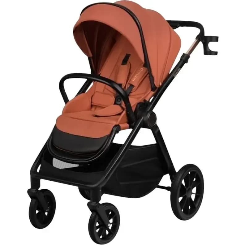 Коляска универсальная 2в1 Lionelo Mika Plus Brown Rust LO-MIKA PLUS 2IN1 BROWN RUST фото 2 Коляска универсальная 2в1 Lionelo Mika Plus Brown Rust LO-MIKA PLUS 2IN1 BROWN RUST фото 2