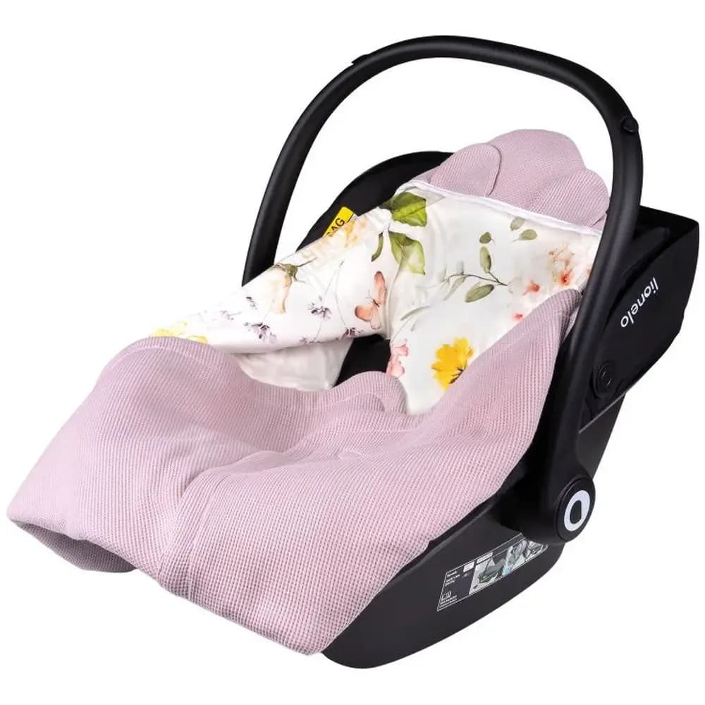 Одеяло Lionelo Travel Swaddle Blanket pink flower LO-TRAVEL SWADDLE BLANKET PINK FLOWER фото 2 Одеяло Lionelo Travel Swaddle Blanket pink flower LO-TRAVEL SWADDLE BLANKET PINK FLOWER фото 2