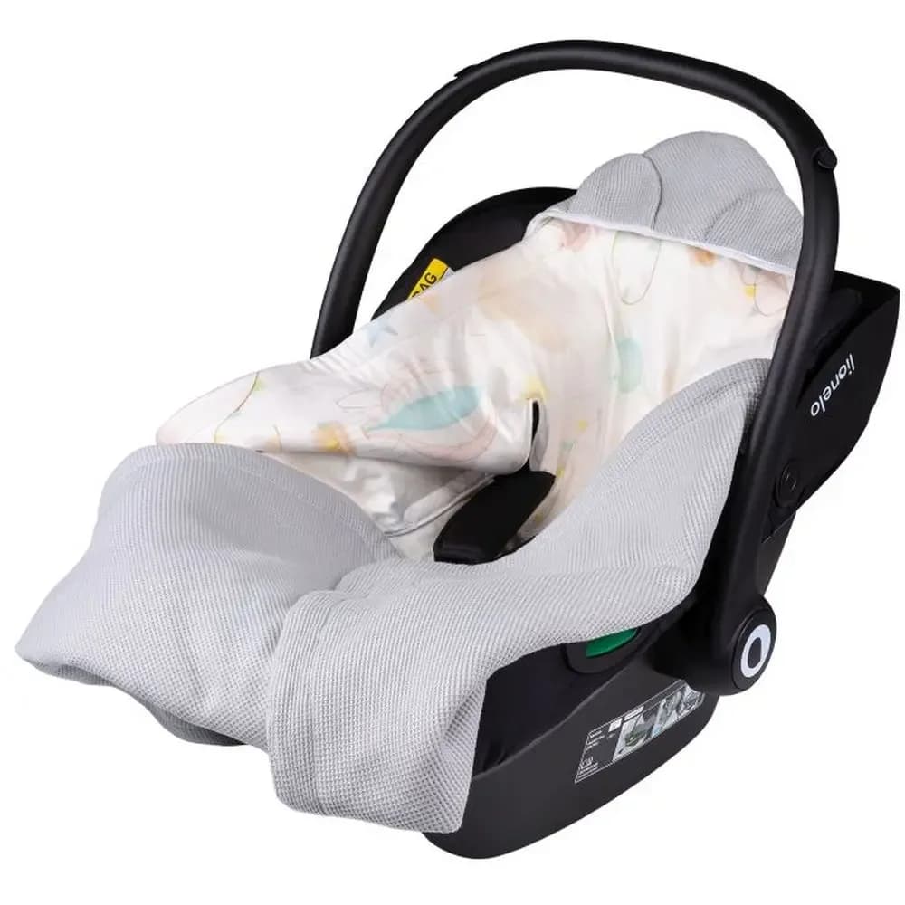 Ковдра Lionelo Travel Swaddle Blanket grey balloon LO-TRAVEL SWADDLE BLANKET GREY BALLOON фото 2 Ковдра Lionelo Travel Swaddle Blanket grey balloon LO-TRAVEL SWADDLE BLANKET GREY BALLOON фото 2