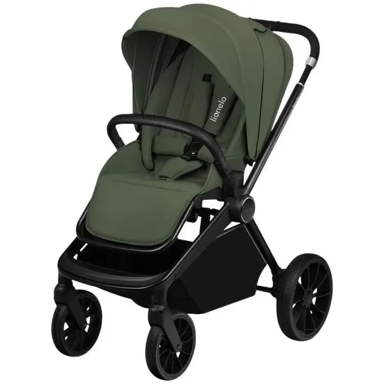 Коляска универсальная 2в1 Lionelo Mika Plus green olive LO-MIKA PLUS 2IN1 GREEN OLIVE фото 2 Коляска универсальная 2в1 Lionelo Mika Plus green olive LO-MIKA PLUS 2IN1 GREEN OLIVE фото 2