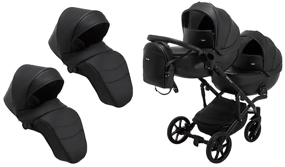 Коляска универсальная для двойни 2в1 Bair Next Duo Eco 36 625796 фото 8