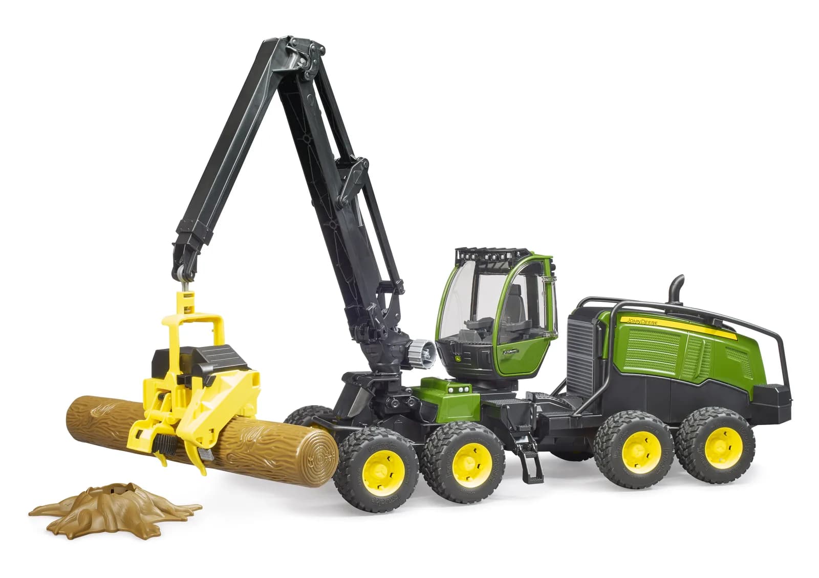 Харвестер John Deere 1270G с 1 бревном 1:16 Bruder 02135 фото 5 Харвестер John Deere 1270G с 1 бревном 1:16 Bruder 02135 фото 5