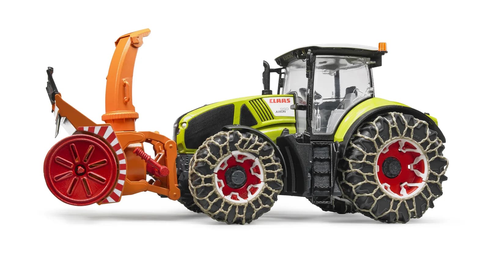 Трактор Claas Axion 950 для прибирання снігу 1:16 Bruder 03017 фото 5