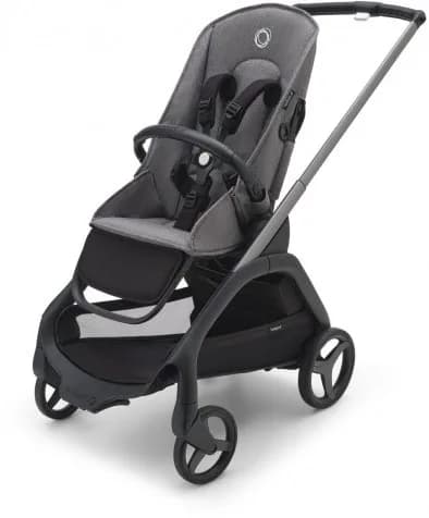 Коляска прогулочная Bugaboo Dragonfly без капюшона 100047029 Black/Midnight Black фото 3