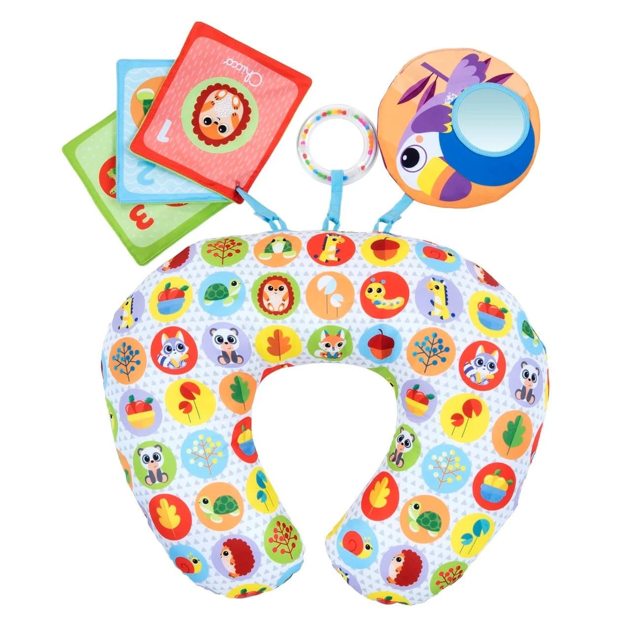 Подушка-игровой центр Chicco Animal Tummy Time 11351.00 Подушка-игровой центр Chicco Animal Tummy Time 11351.00