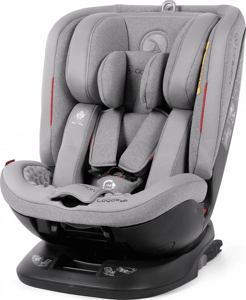 Автокрісло Coletto Logos Izofix 0-36 9024-CLIs-10 grey Автокрісло Coletto Logos Izofix 0-36 9024-CLIs-10 grey