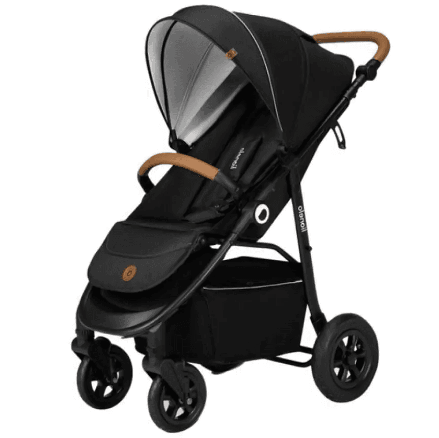 Коляска прогулянкова Lionelo Natt Black Onyx LO-NATT BLACK ONYX
