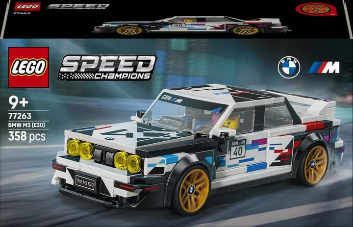Конструктор Lego Speed Champions BMW M3 358дет 77263 фото 2 Конструктор Lego Speed Champions BMW M3 358дет 77263 фото 2