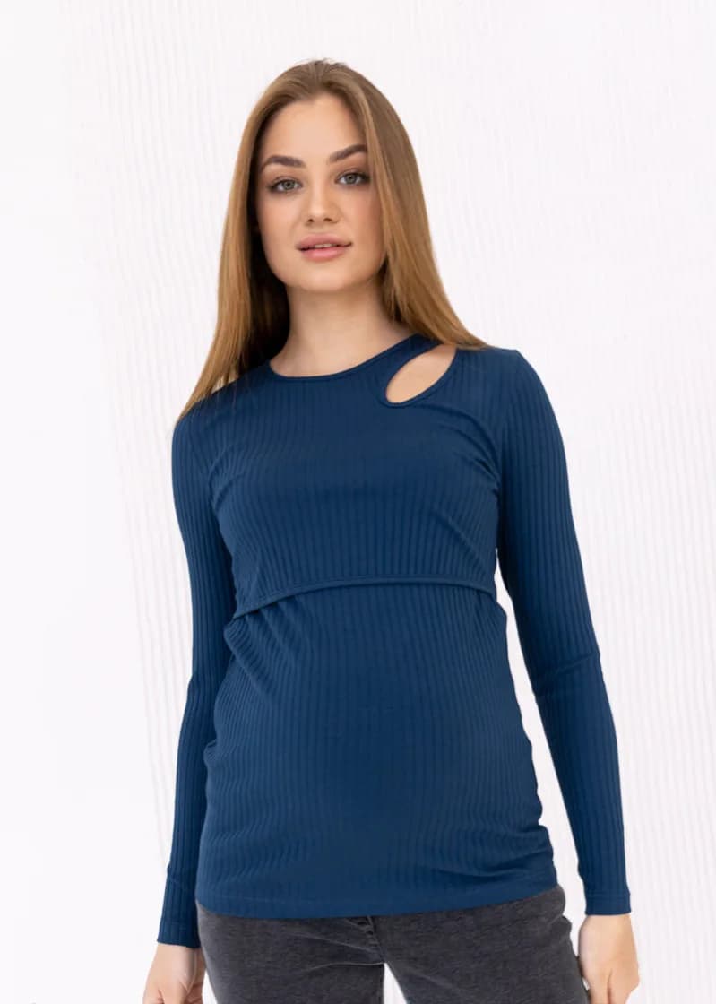Лонгслив для беременных и кормления S-XL Юла мама Doris NR-12.011 фото 4 Лонгслив для беременных и кормления S-XL Юла мама Doris NR-12.011 фото 4