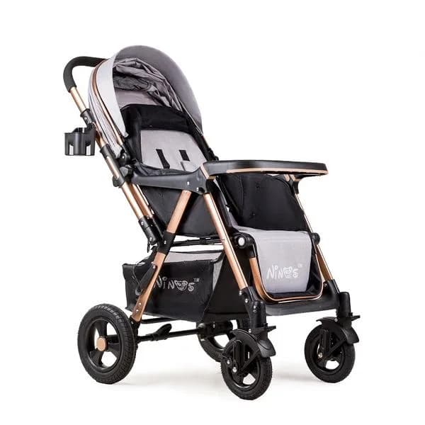 Коляска прогулянкова Ninos Maxi Light Grey NM2020LG фото 2