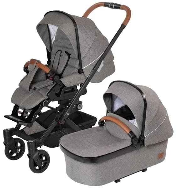 Коляска универсальная 2в1 HARTAN YES GTS SELECTION Grey 2317129552-1