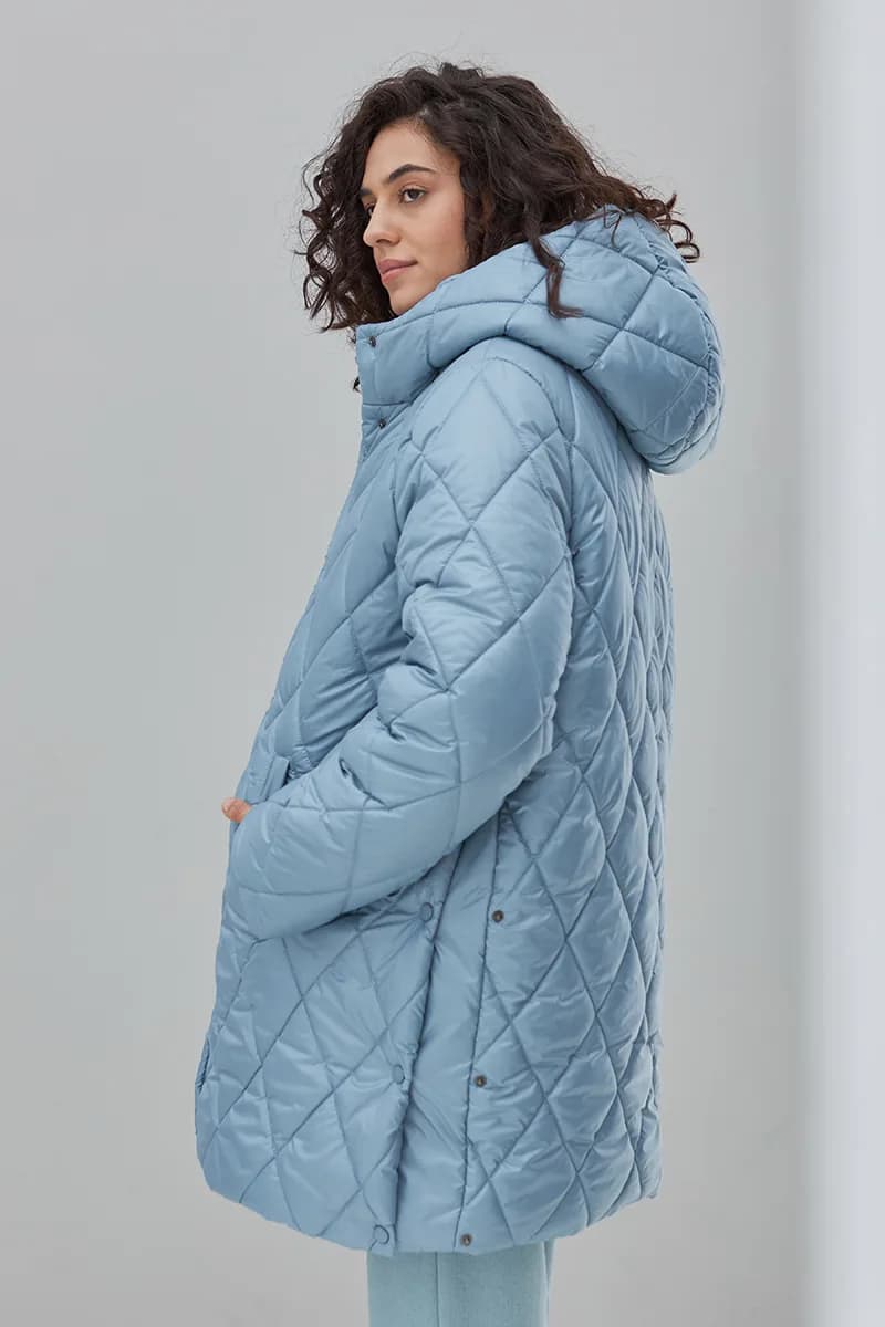 Куртка для вагітних S-XL Юла мама AKARI OW-43.022 -блакитний фото 4 Куртка для вагітних S-XL Юла мама AKARI OW-43.022 -блакитний фото 4