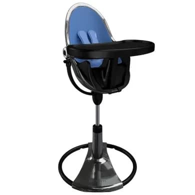 Стульчик для кормления Bloom Fresco Titanium + набор вкладышей Bloom Fresco riviera blue E10535-T-11-E10516-RBL фото 4 Стульчик для кормления Bloom Fresco Titanium + набор вкладышей Bloom Fresco riviera blue E10535-T-11-E10516-RBL фото 4
