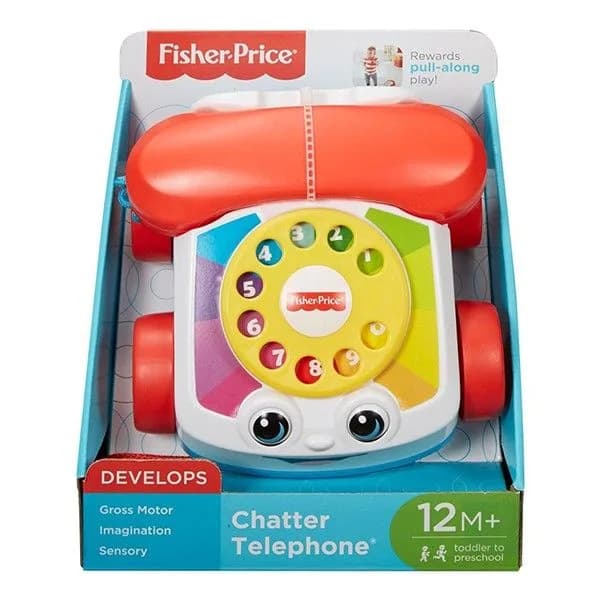 Каталка Fisher-price Веселый телефон FGW66 фото 3 Каталка Fisher-price Веселый телефон FGW66 фото 3
