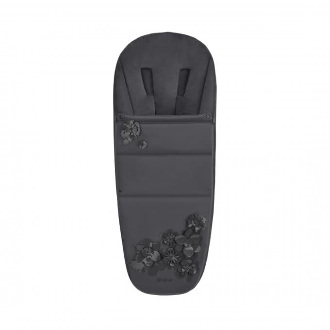 Чехол для ног Cybex Platinum Simply Flowers Grey 521001421 Чехол для ног Cybex Platinum Simply Flowers Grey 521001421