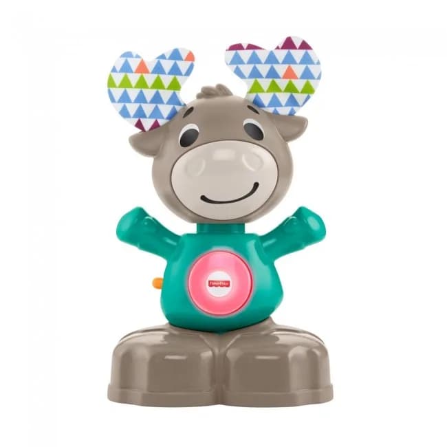 Игрушка интерактивная Fisher-price Веселый лось GXR01 фото 2 Игрушка интерактивная Fisher-price Веселый лось GXR01 фото 2