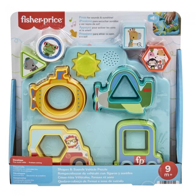 Сортер Fisher-price Транспорт и фигуры HRP31 Сортер Fisher-price Транспорт и фигуры HRP31