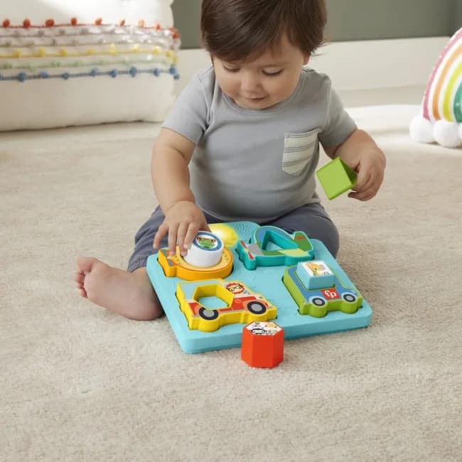 Сортер Fisher-price Транспорт и фигуры HRP31 фото 6 Сортер Fisher-price Транспорт и фигуры HRP31 фото 6