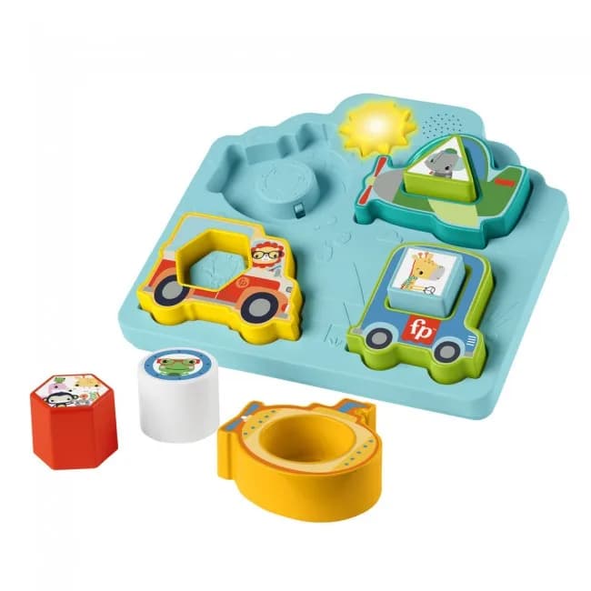 Сортер Fisher-price Транспорт и фигуры HRP31 фото 4 Сортер Fisher-price Транспорт и фигуры HRP31 фото 4