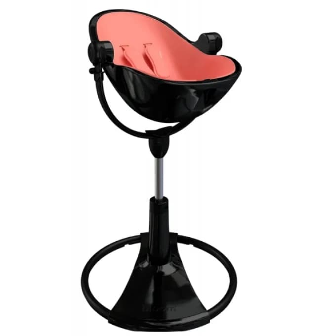 Стульчик для кормления Bloom Fresco Noir + набор вкладышей Bloom Fresco persimmon red E10535-BB-E10516-PRL фото 4