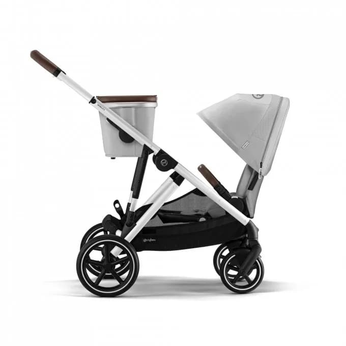 Коляска прогулочная Cybex Gazelle S SLV 522002705 Lava Grey фото 5 Коляска прогулочная Cybex Gazelle S SLV 522002705 Lava Grey фото 5