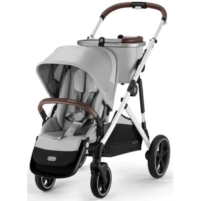 Коляска прогулочная Cybex Gazelle S SLV 522002705 Lava Grey фото 4 Коляска прогулочная Cybex Gazelle S SLV 522002705 Lava Grey фото 4