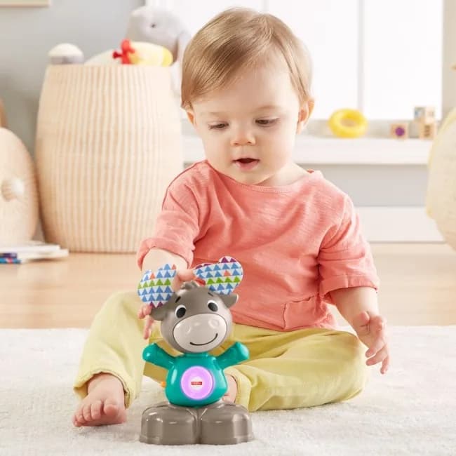Игрушка интерактивная Fisher-price Веселый лось GXR01 фото 4
