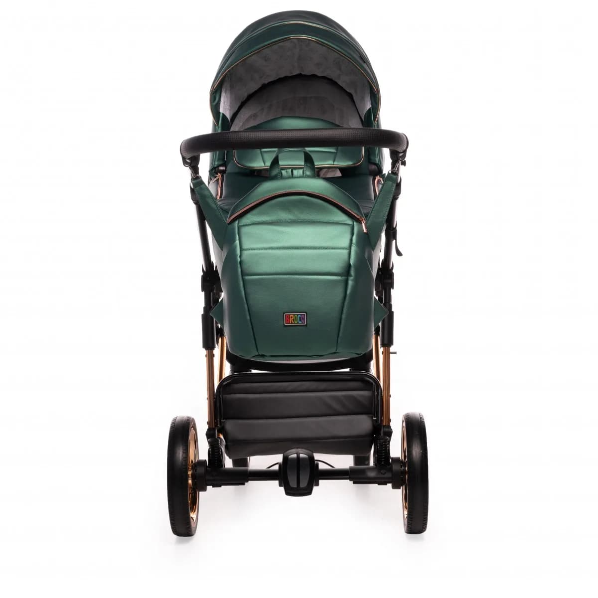 Коляска универсальная 2в1 Broco Miracle green 9023-BML-03 фото 3 Коляска универсальная 2в1 Broco Miracle green 9023-BML-03 фото 3