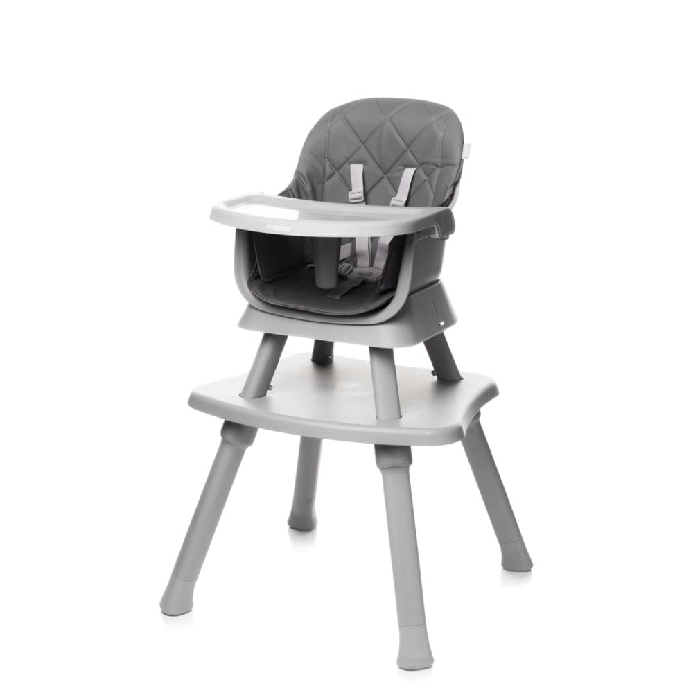 Стільчик для годування 4Baby Master 6в1 4BMGY grey