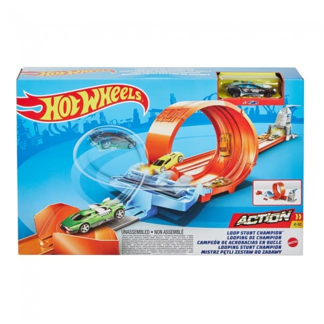 Трек Hot Wheels Чемпион по трюкам в петле GTV13