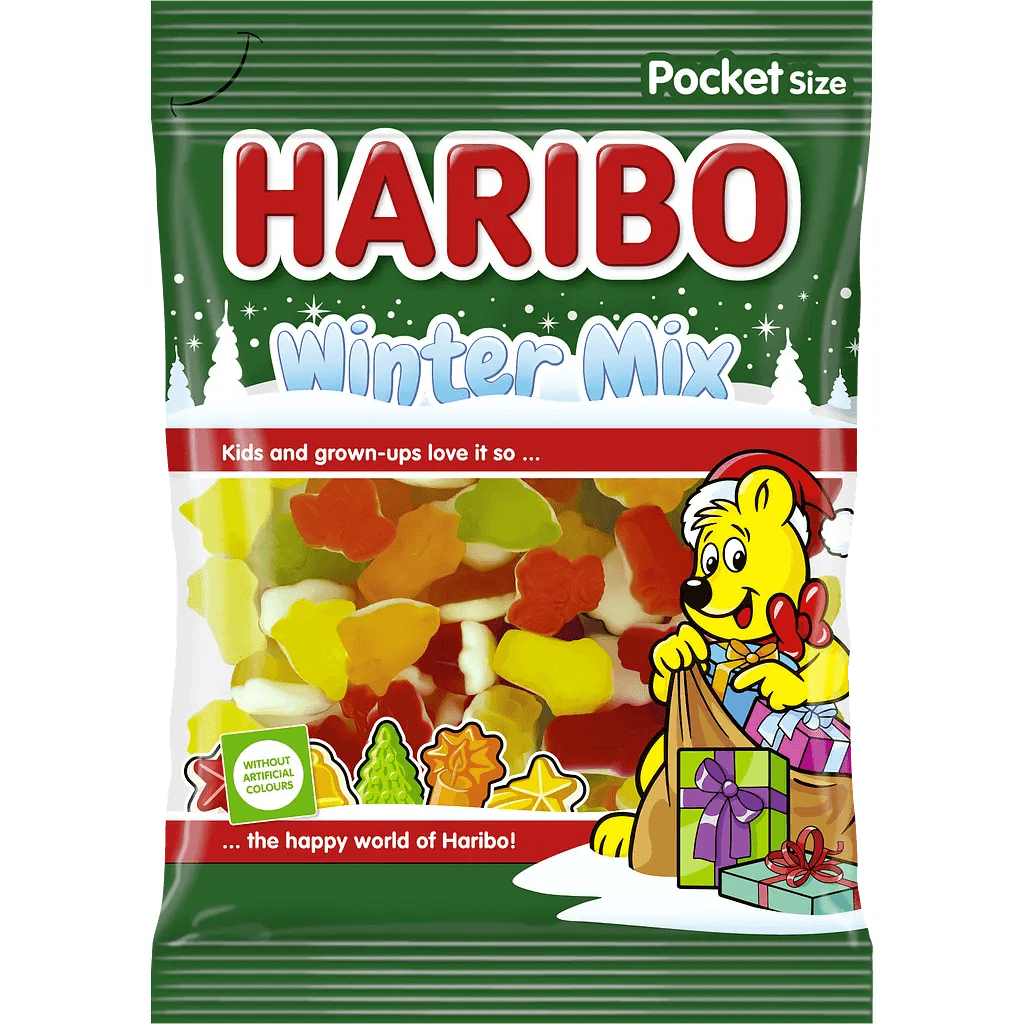 Конфеты желейные Haribo Winter Mix 90г 980479