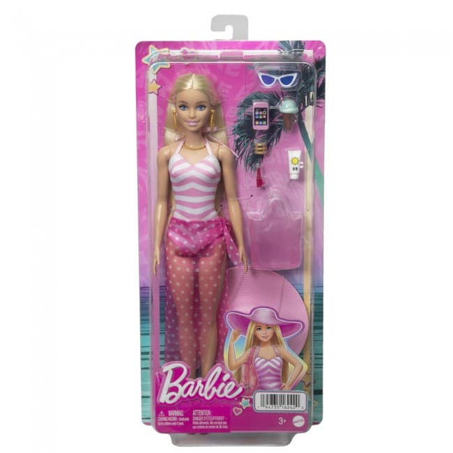 Кукла Barbie Пляжная прогулка HPL73 Кукла Barbie Пляжная прогулка HPL73