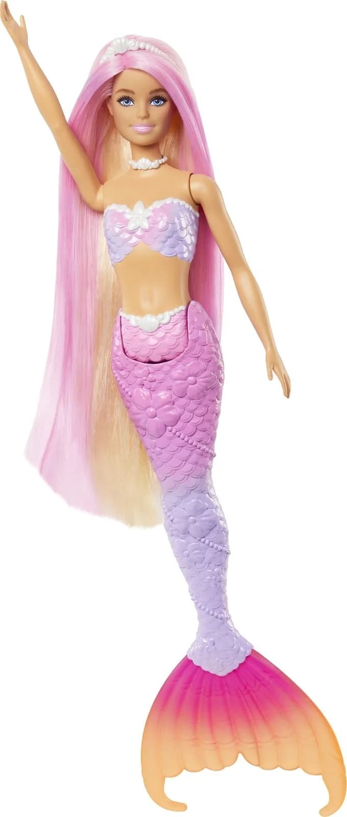 Лялька Barbie Русалочка Кольорова магія HRP97 фото 3 Лялька Barbie Русалочка Кольорова магія HRP97 фото 3