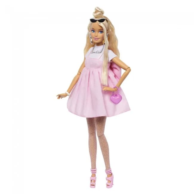 Кукла Barbie Barbiecore модница в платье HYV27 фото 3