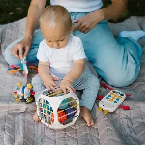 Игрушка развивающая BabyOno Кролик 1580 фото 2