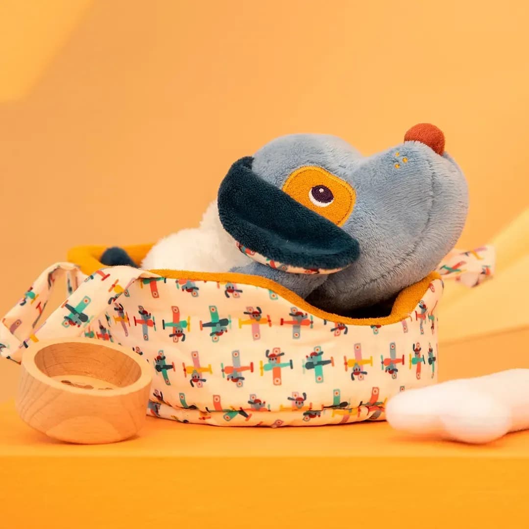Игровой набор Lilliputiens Собачка Жюль с корзиной 83547 фото 7
