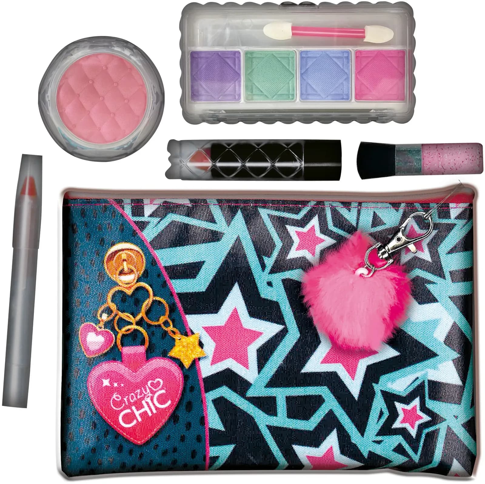 Набір дитячої косметики для макіяжу Clementoni Make Up Pochette 18697 фото 2 Набір дитячої косметики для макіяжу Clementoni Make Up Pochette 18697 фото 2