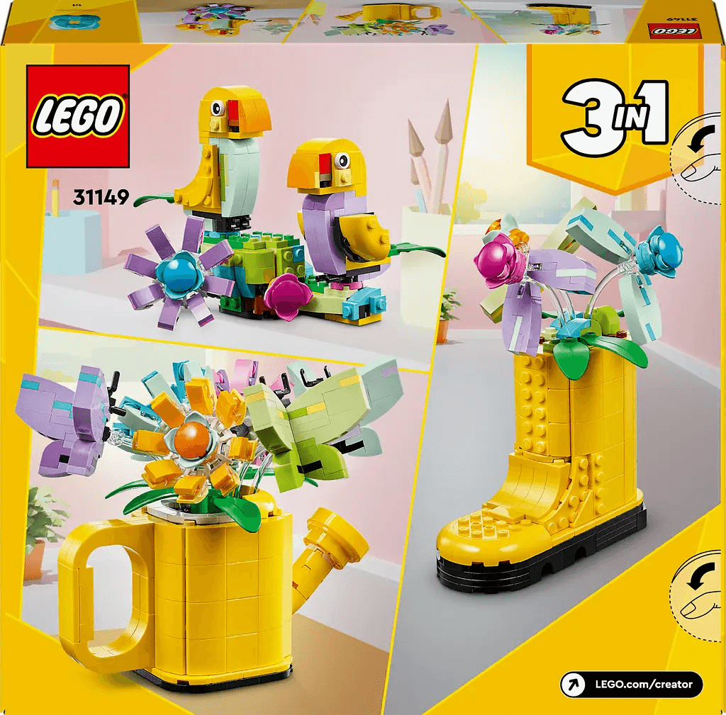 Конструктор Lego Creator Цветы в лейке 420дет 31149 Конструктор Lego Creator Цветы в лейке 420дет 31149