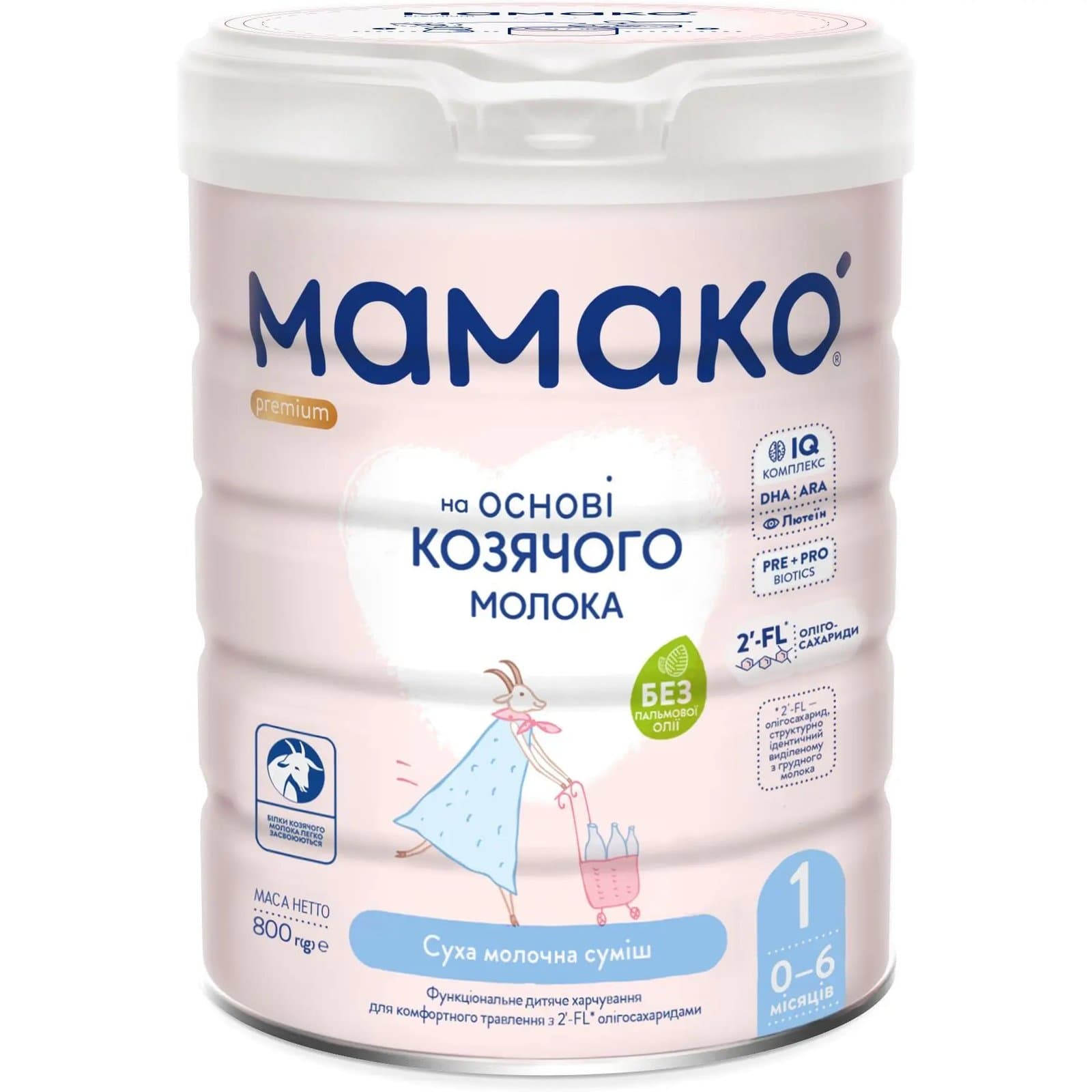 Смесь Mamako Premium 1 800г 1105305 Смесь Mamako Premium 1 800г 1105305