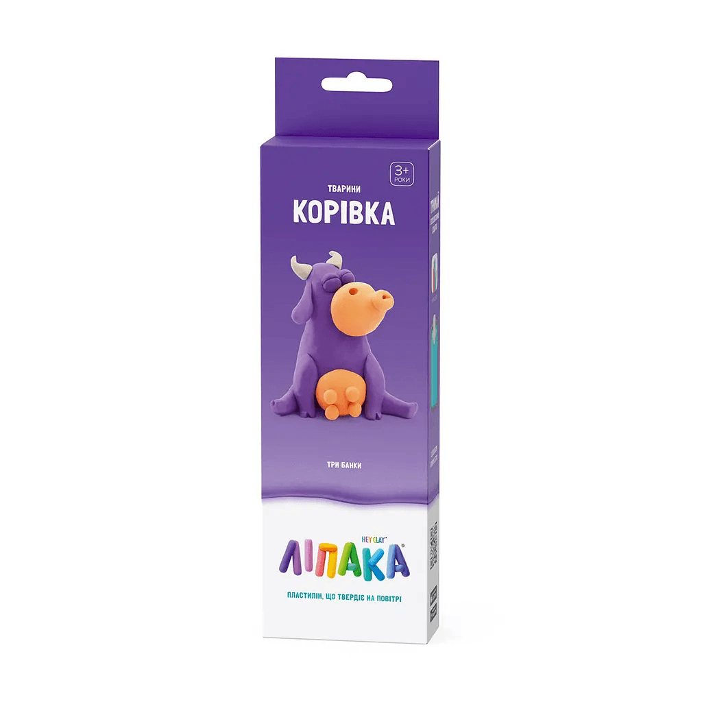 Пластилін, що твердіє Ліпака Корівка 30047-UA01